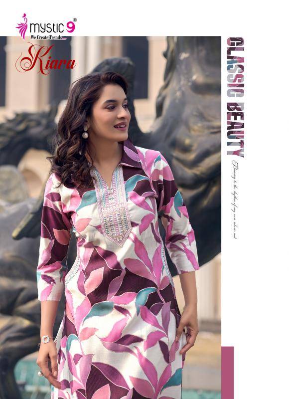 Mystic9 kiara vol 2 cord set Kurti manufacturer in India